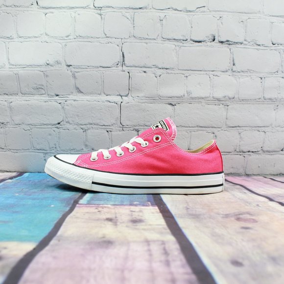 Converse Shoes - CONVERSE Pink Low Top All Star Casual Sneaker Sz 7